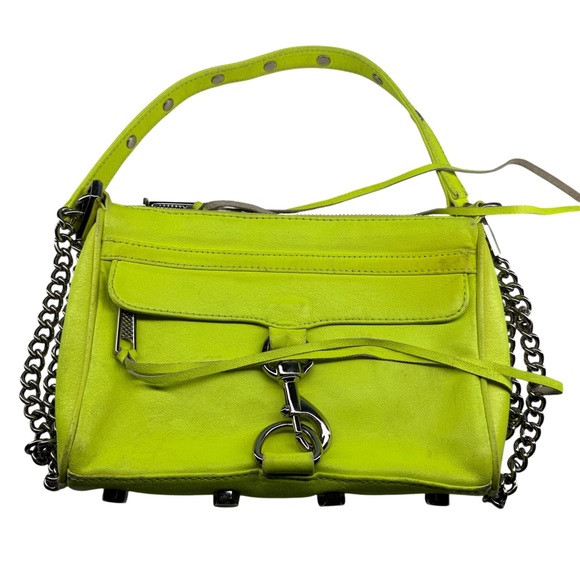 Rebecca Minkoff Handbags - Rebecca Minkoff Neon Yellow Mini Crossbody